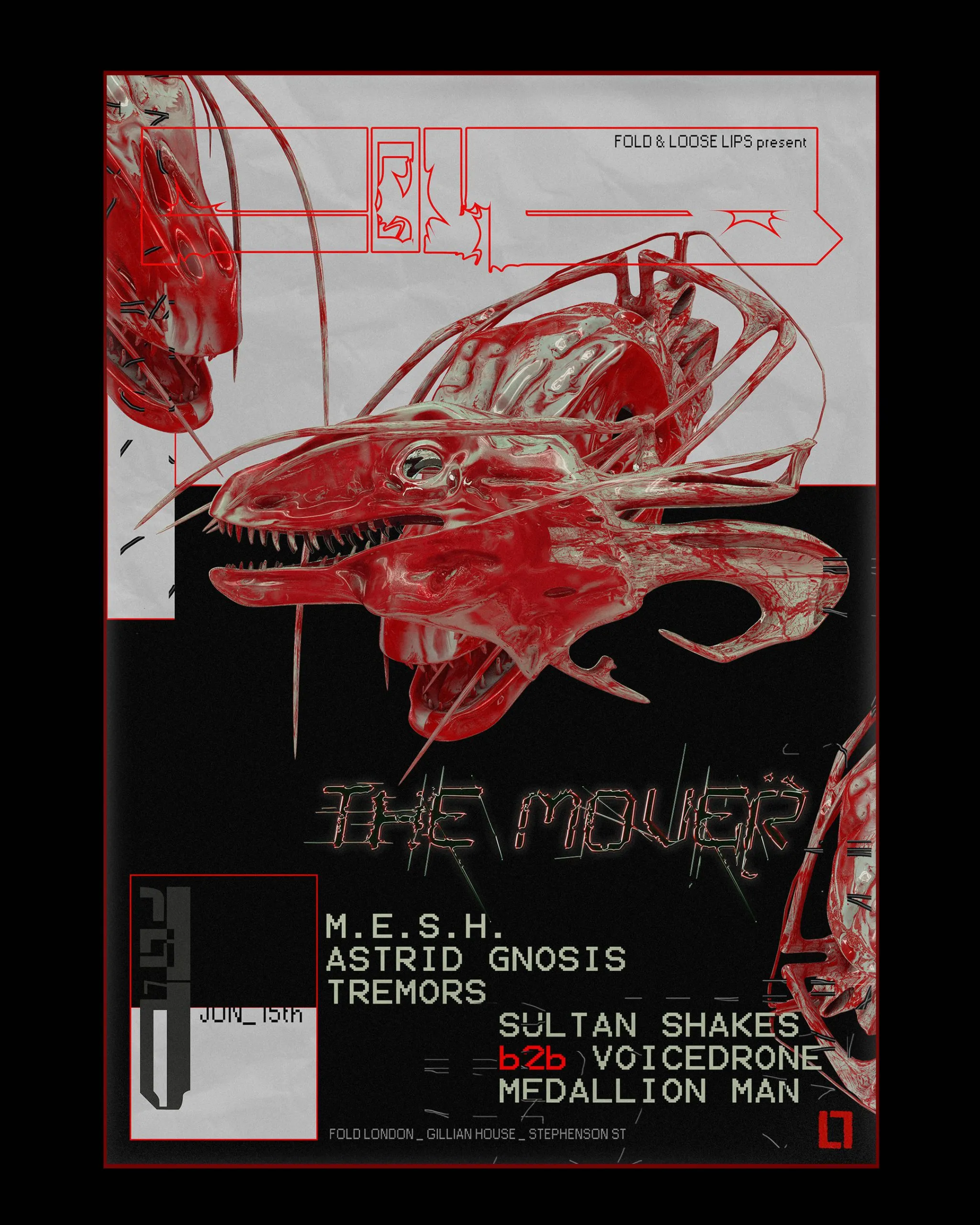 FOLD x Loose Lips present The Mover + M.E.S.H. + ...