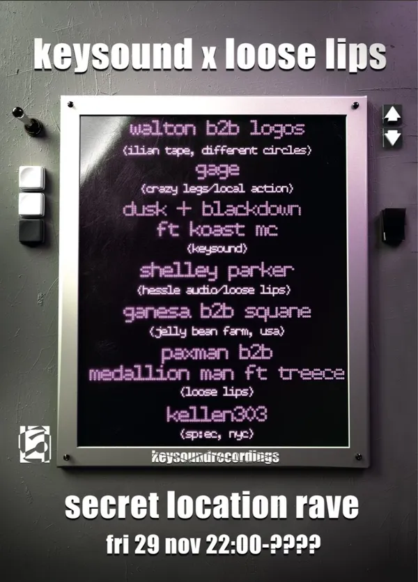 Secret Location Rave: Keysound x Loose Lips